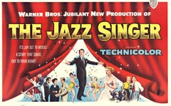 „Die Jazz-Sängerin“-Filmplakat aus dem Jahr 1953  Danny Thomas