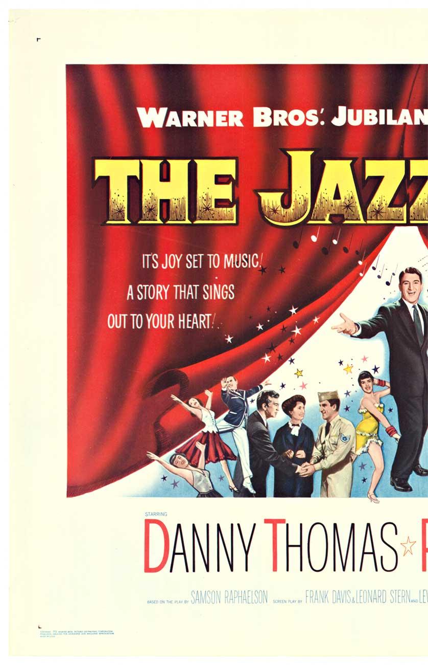 Poster cinematografico originale a mezzo foglio del 1953 de 