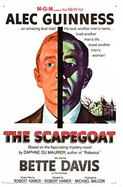 Original 1959 'The Scapegoat' US 1-sheet Vintage movie poster