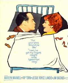 Original-Filmplakat „Critic’s Choice“ von 1963 – Bob Hope & Lucille Ball – Halbformat