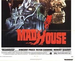 Original 1974 "Madhouse" vintage 1-sheet movie poster.   NSS 74/9