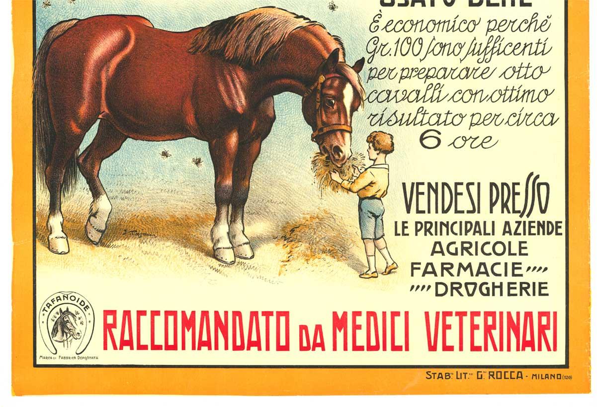 Originali Agricoltori! Tafanoide - Poster italiano d'epoca equestre - Print Realismo americano di Unknown