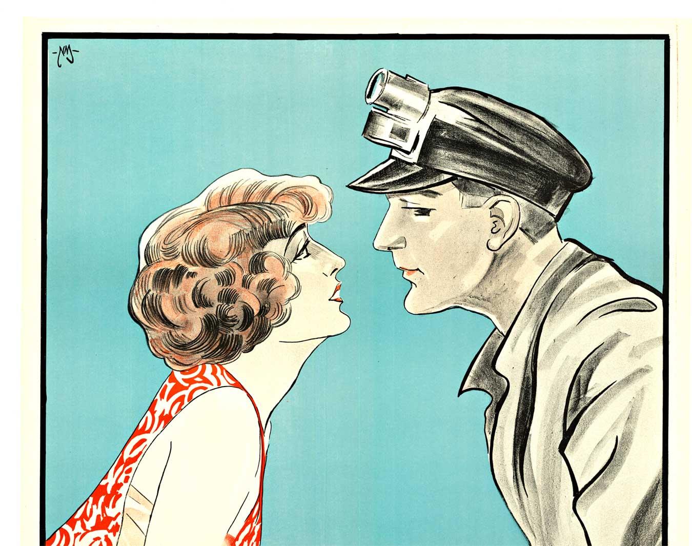 Affiche originale du film muet suédois de 1924 de David Graham (Victoire) - Print de Unknown