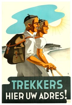 ¡Original Dutch Trekkers Hier Uw Adres!  Campistas, dejad aquí el cartel con vuestra dirección