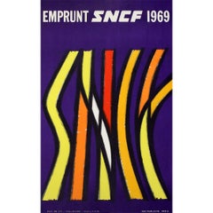 Original Emprunt SNCF-Plakat von 1969