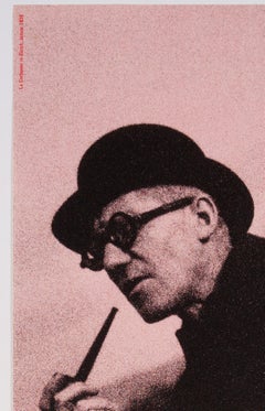 Original Exhibition Poster – Le Corbusier's difficult relation to Switzerland