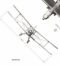 Original Fairey "Albacore" U. S. Naval vintage training poster