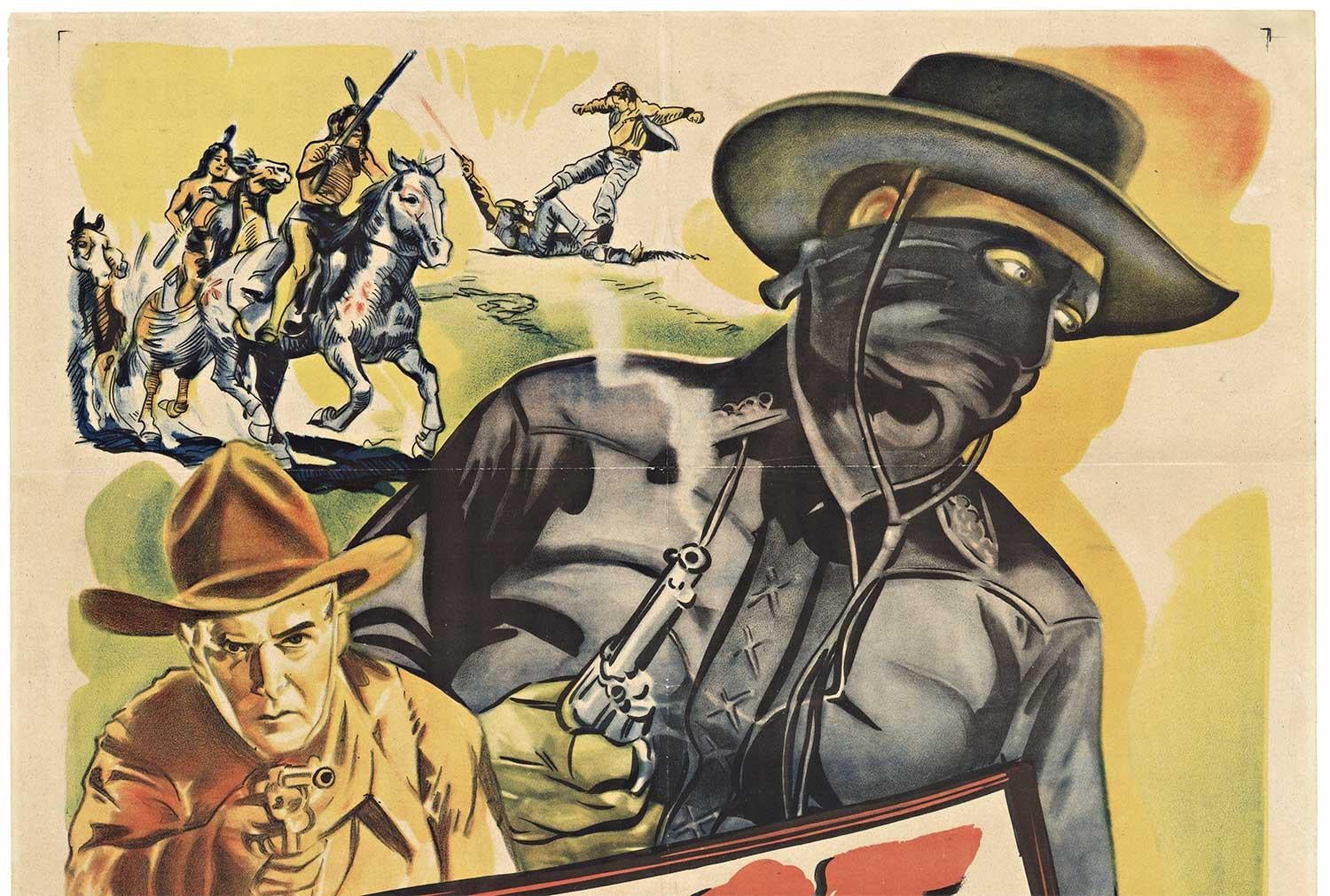 Originales Vintage-Filmplakat „Ghost of Zorro“ von 1949  US 1-Blatt – Print von Unknown