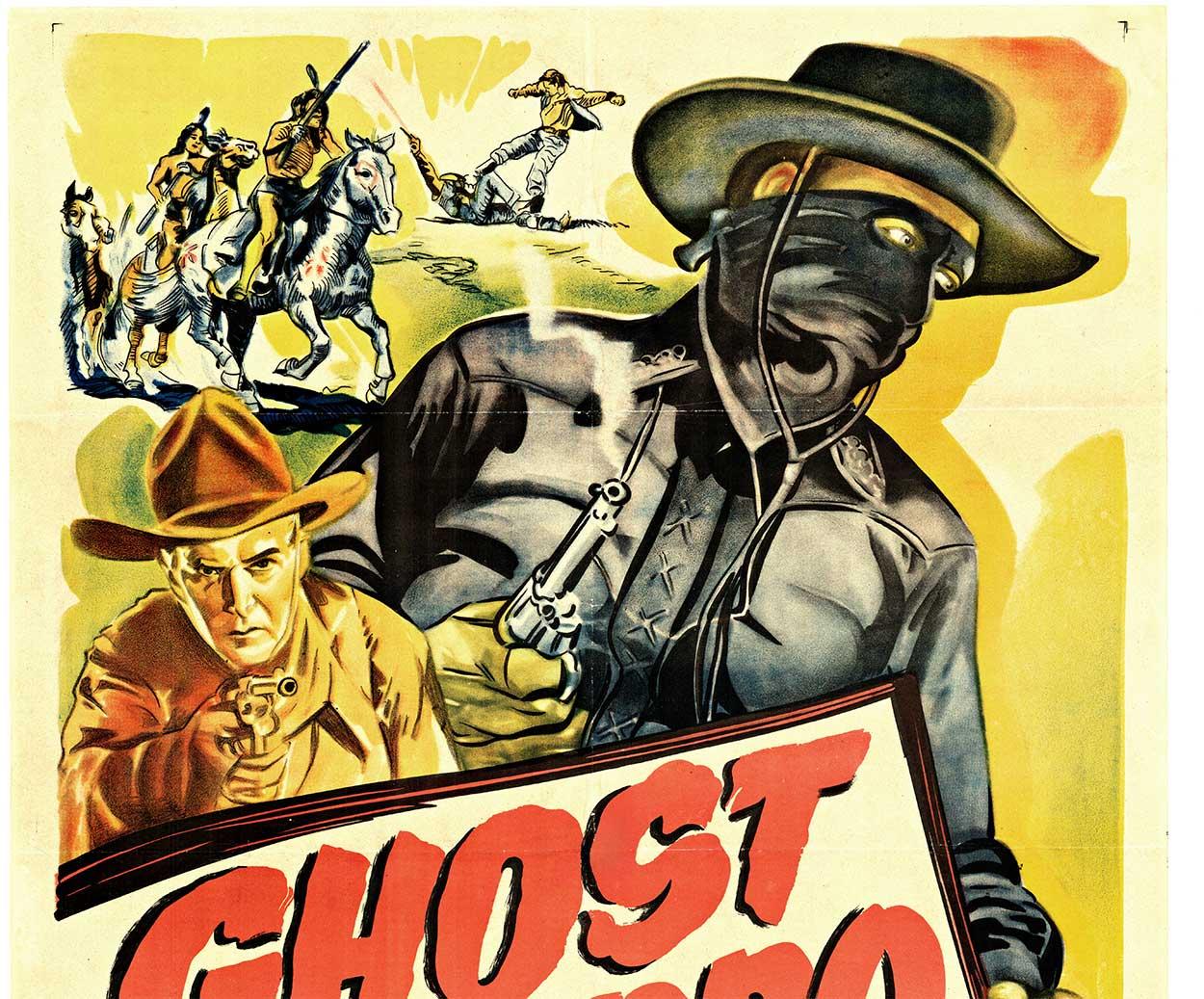 Original 'Ghost of Zorro' vintage 1949 movie poster  US 1-sheet - Print Beige de Unknown