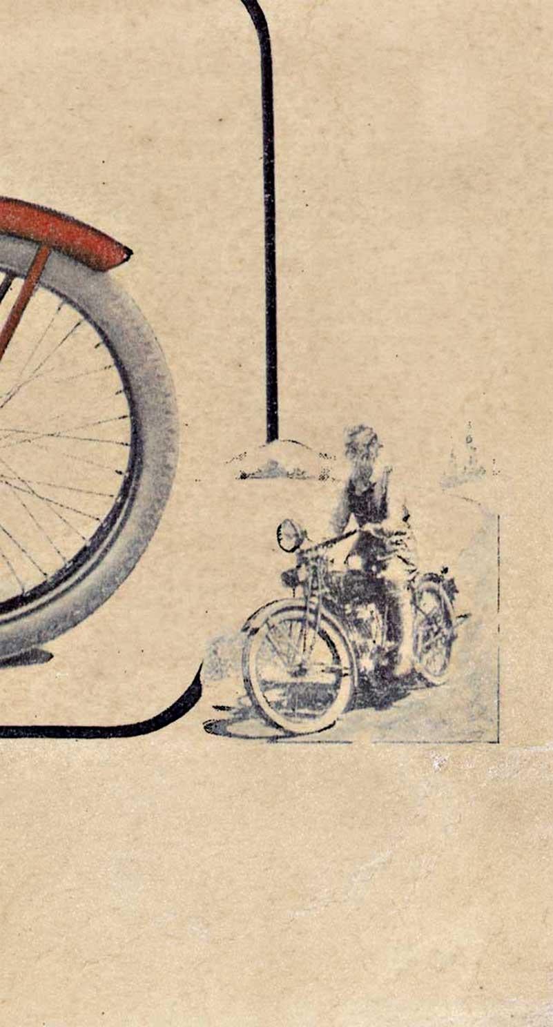 Poster d'epoca originale di Indian Price, Il motore personale (morotcycle) - Print American Modern di Unknown