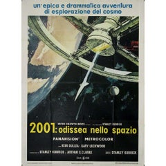 Locandina originale del film "2001: Odissea nello spazio" (1968)