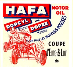 Original Karting (Go-kart) vintage French racing poster