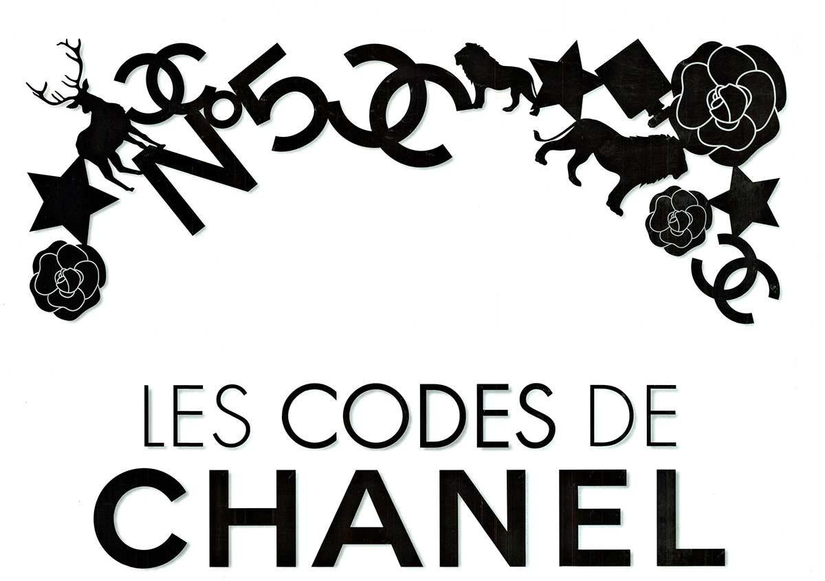 Original Les Codes de CHANEL (versión negra) Moda francesa  cartel del perfume - Print de Unknown