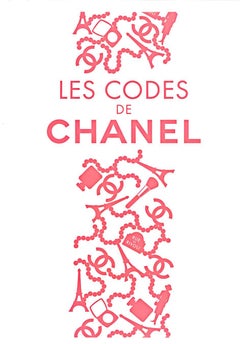 Cartel original de moda francesa Les Codes de CHANEL