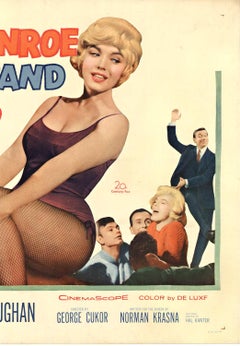 Original Let's Make Love US movie poster  Marilyn Monroe  half sheet