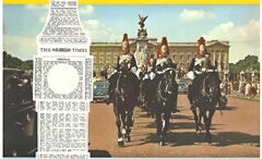 Original "London Jet BOAC - vintage travel poster.   British Overseas Airways Co