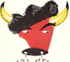 Original "Peru" Braniff International Airlines vintage poster
