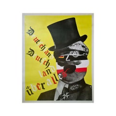 Original poster by John Heartfield -Deutschland Deutschland Über Alles