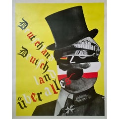 Original poster by John Heartfield -Deutschland Deutschland Über Alles