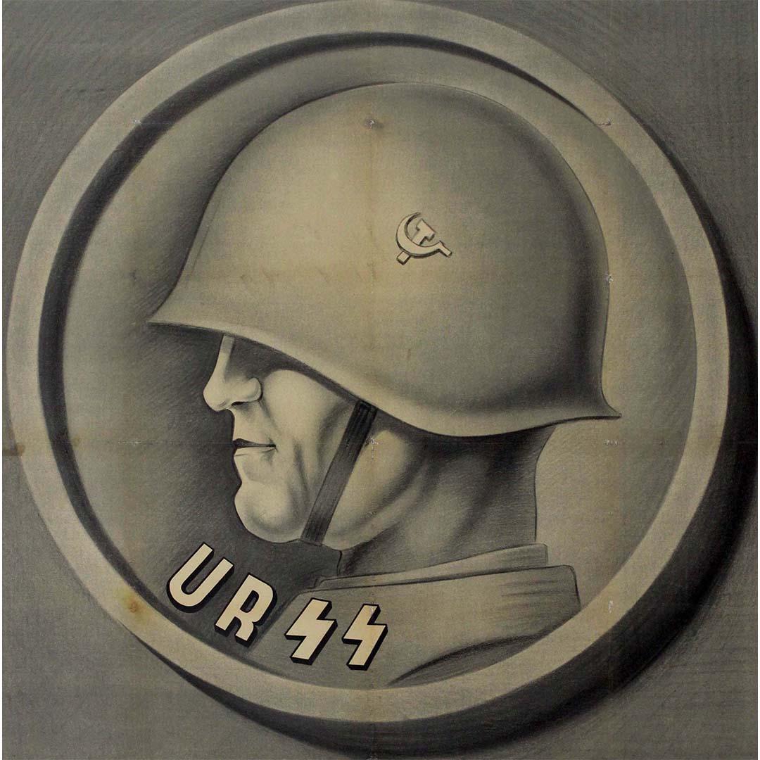 Affiche originale de Paix et liberté - URSS - USSR - Propaganda en vente 1