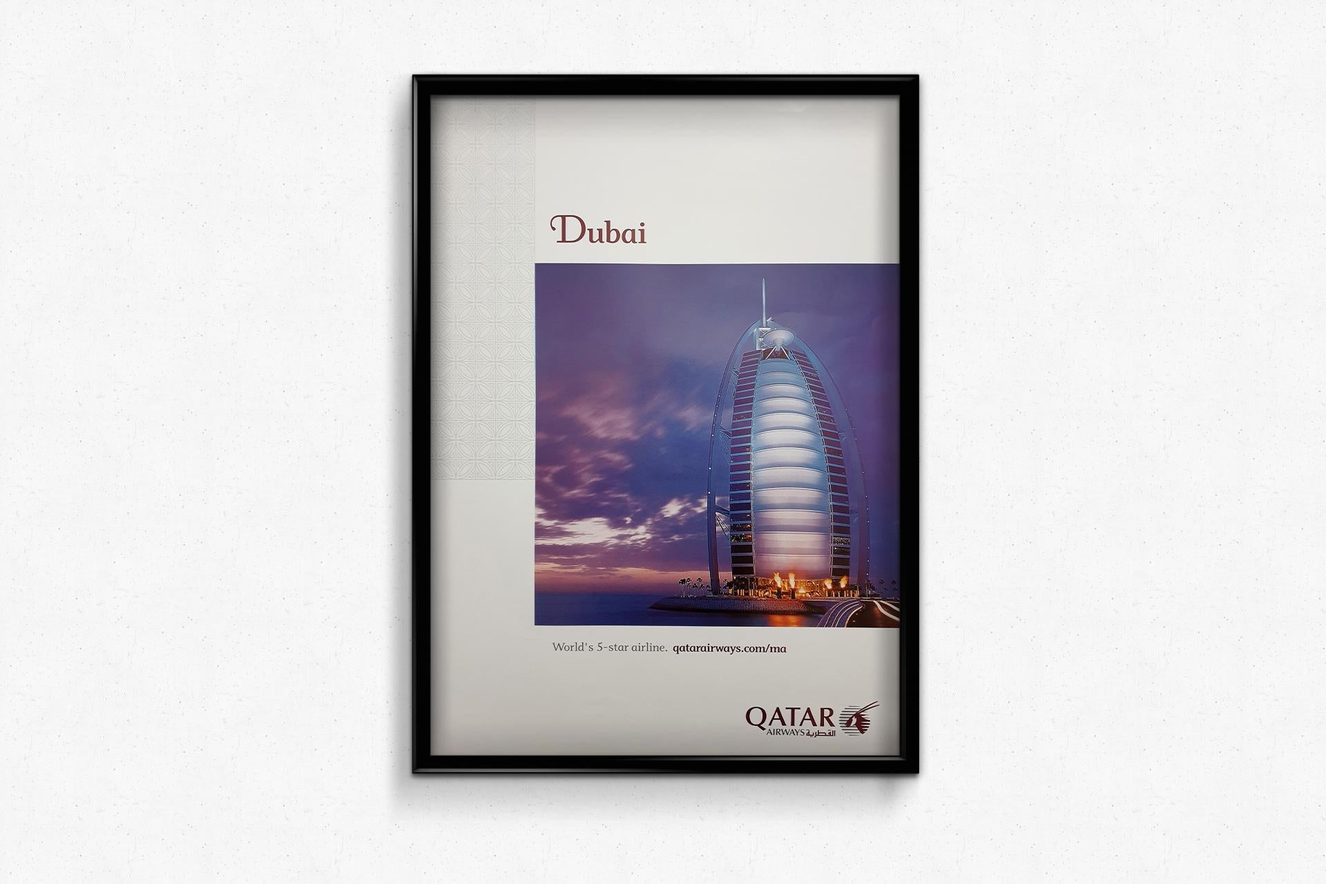 qatar airways poster
