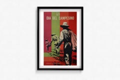 Original poster Día del Campesino 17 de Mayo 1969, Año del Esfuerzo Decisivo