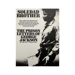 Original poster for George Jackson's magnificent novel "Soledad's Brothers"