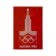 Originalplakat für die Olympischen Spiele in Moskau 1980 - Sport - UdSSR