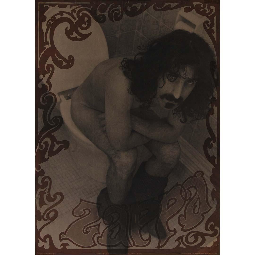 Original poster Frank Zappa "I was lord kitcheners valet" 1968 - Print by Unknown