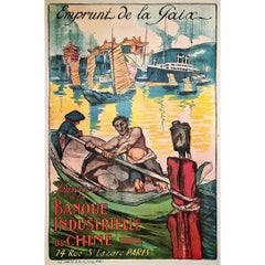Original poster from 1920 For peace, subscribe to the industrial bank of China