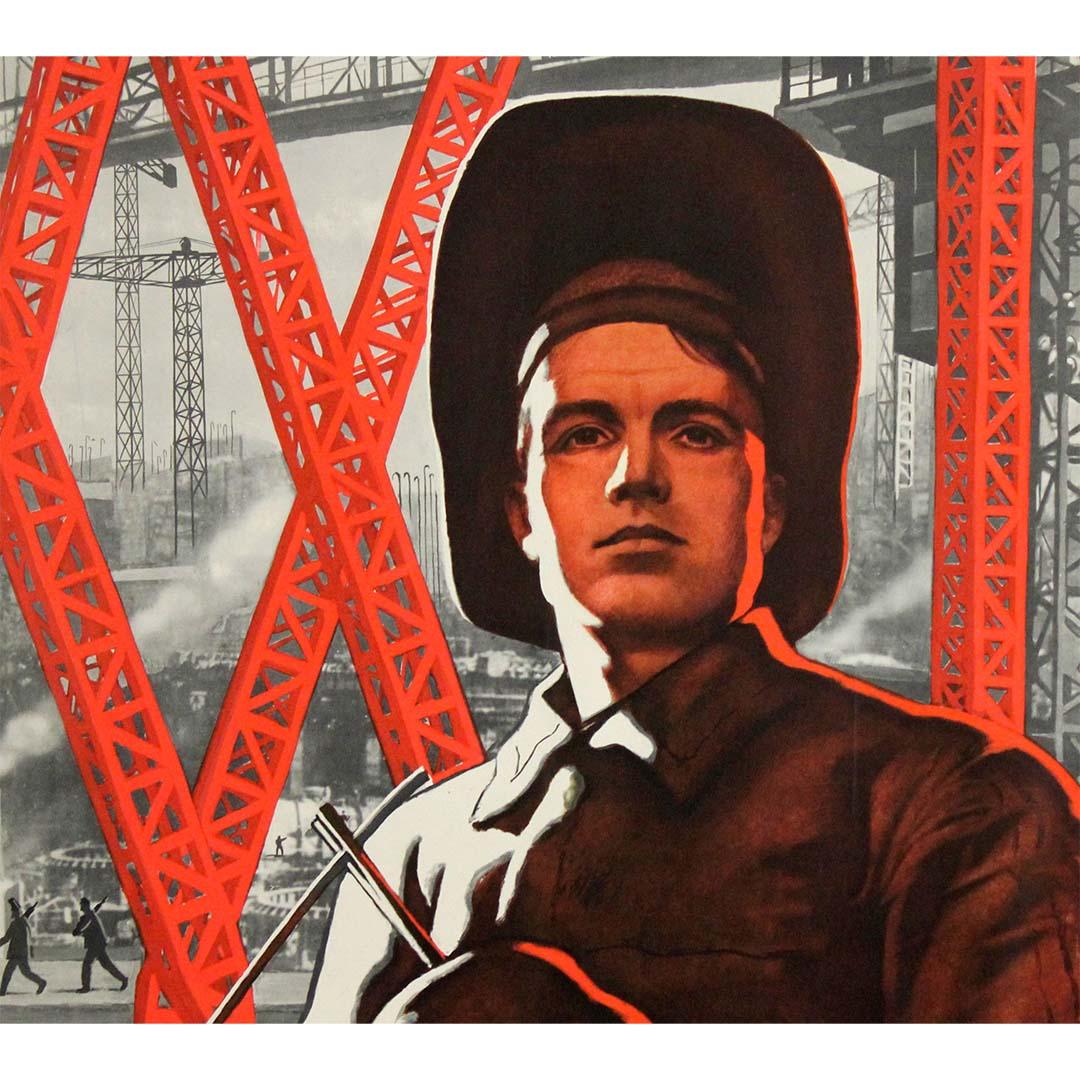 Original poster from 1971 - 24th Congress of the Communist Party of the USSR For Sale 1