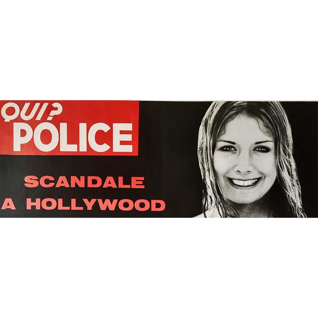 Original poster Qui ? Police Scandal broke out in Hollywood For Sale 1