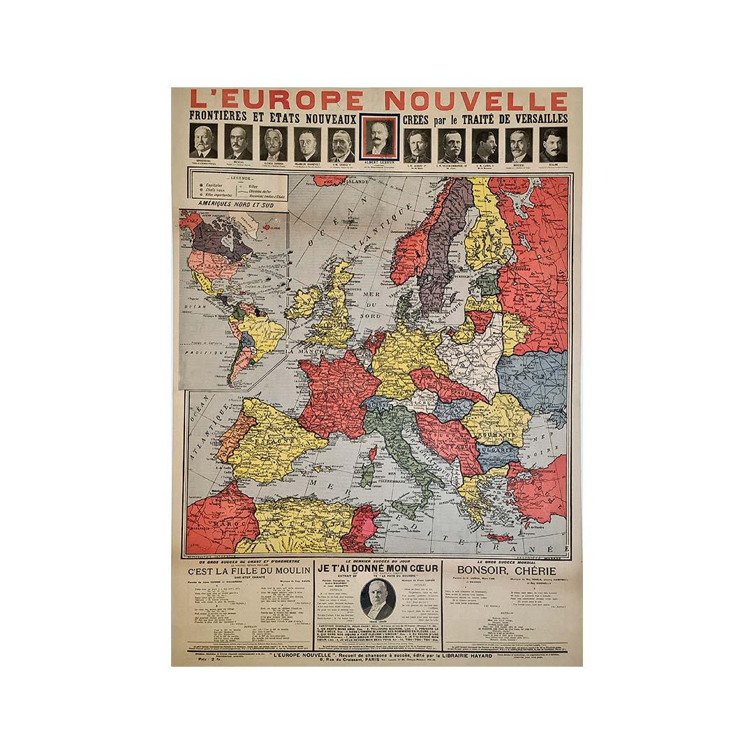 Cette fascinante affiche originale, intitulée 