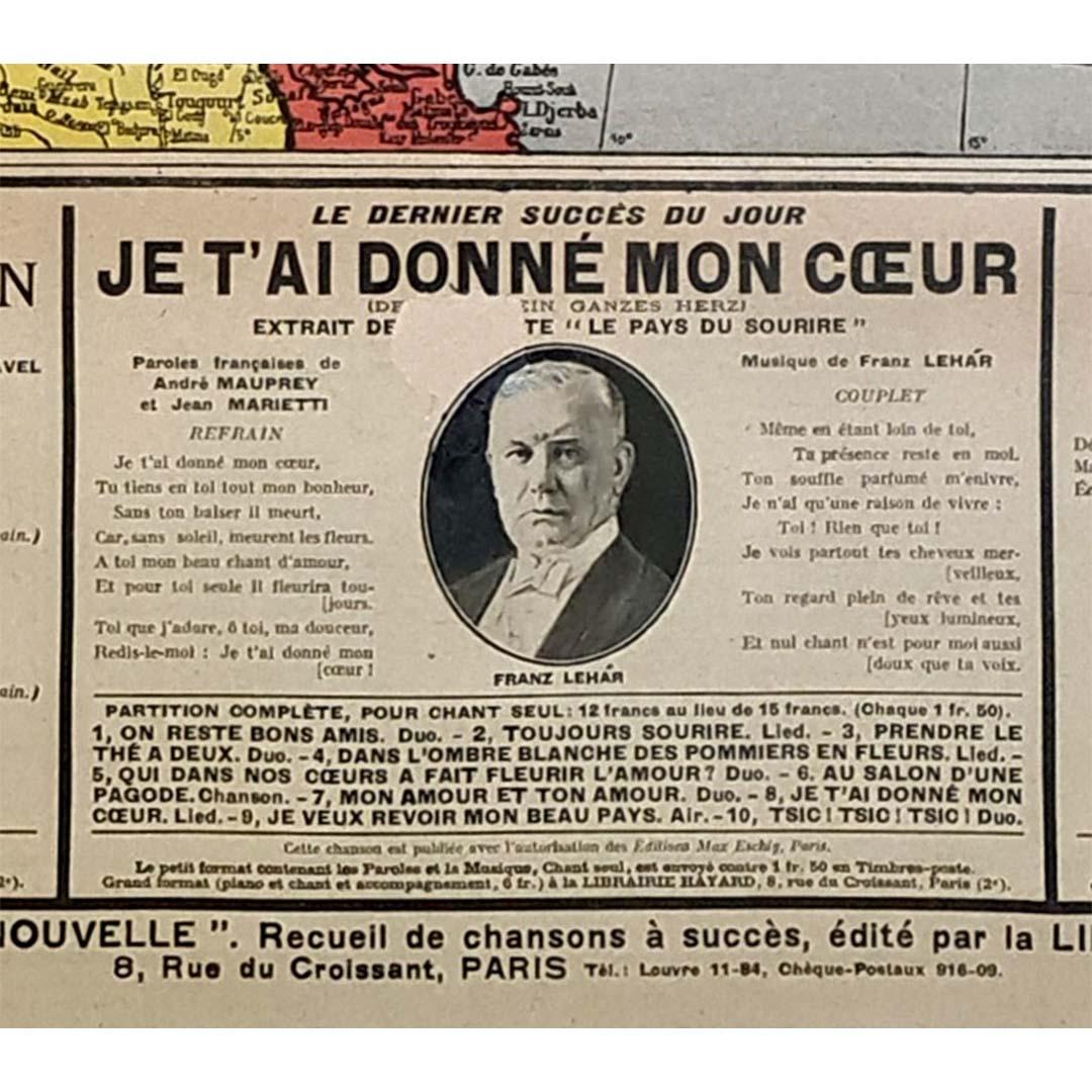 Affiche originale, intitulée 