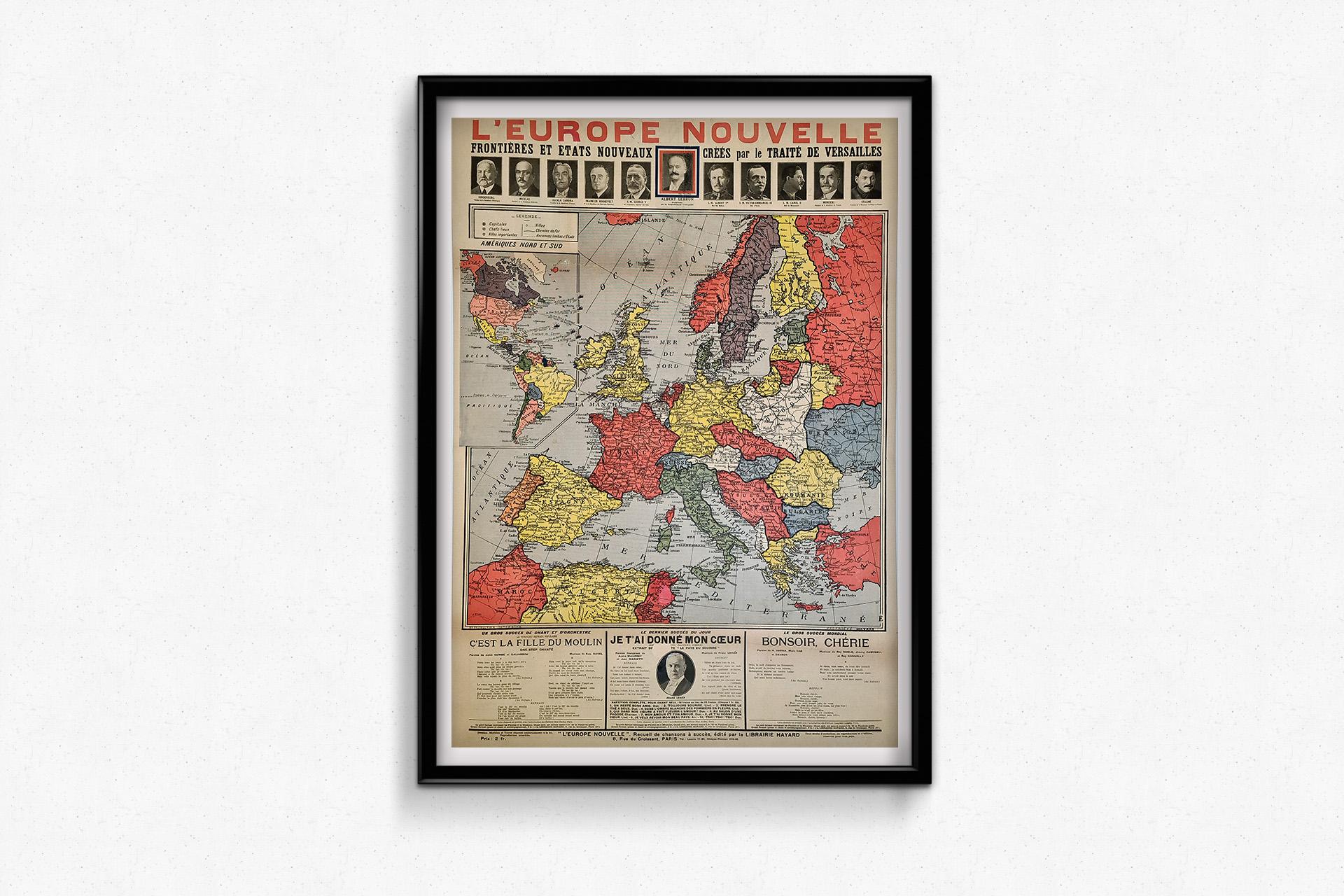 Affiche originale, intitulée 