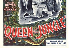Original "Queen of the Jungle" US 1-sheet vintage (1935) movie poster