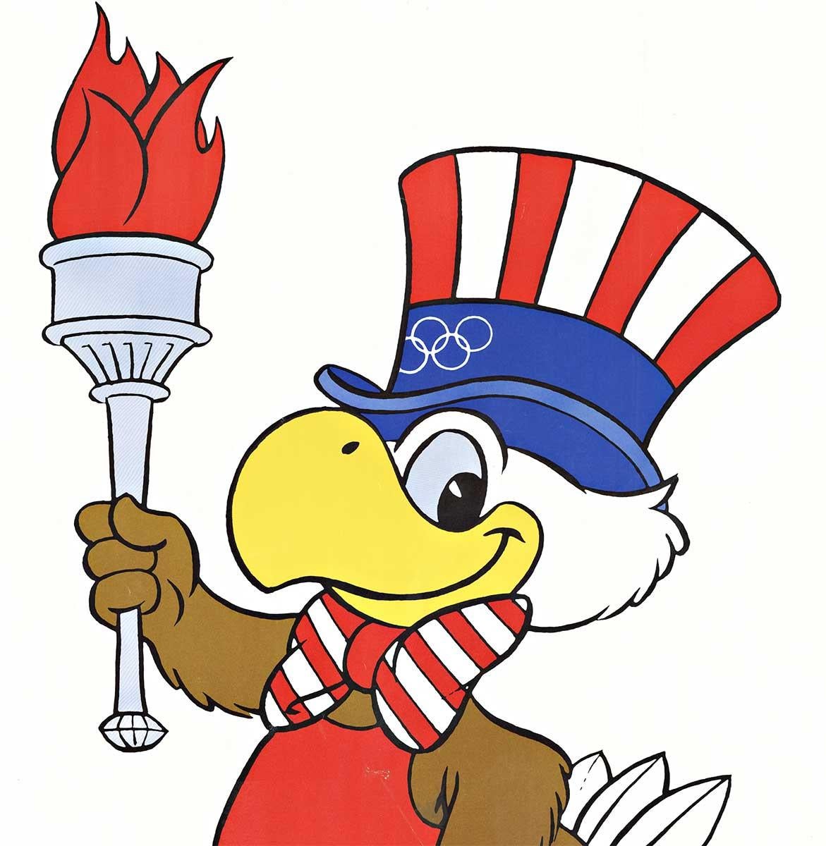 sam the eagle 1984 olympics