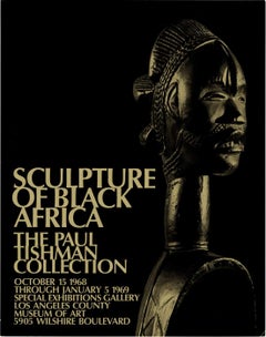 Exposición original "Escultura del África Negra" Colección Paul Thishman 1968