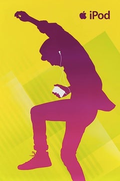 Original Set of 11 Apple iPod Posters 2007 - Great Graphics