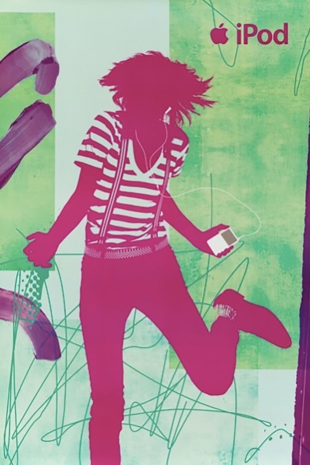 Original Set of 11 Apple iPod Posters 2007 - Great Graphics For Sale 3