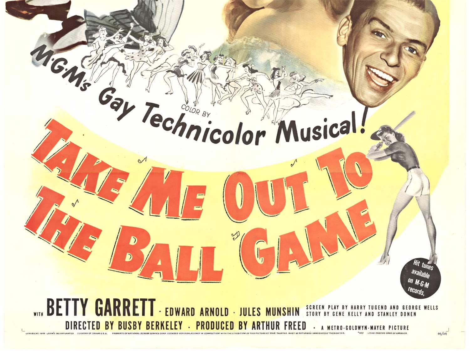 take me out to the ball game movie