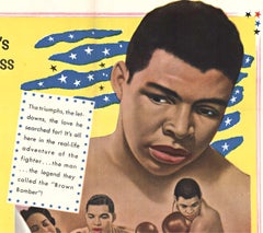 Original "The Joe Louis Story", 1953 vintage movie poster