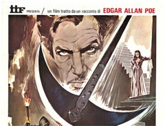 Original The Pit and the Pendulum vintage Italian movie poster