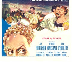 Original "The Virgin Queen" US 1-sheet vintage movie poster  NSS 55/302