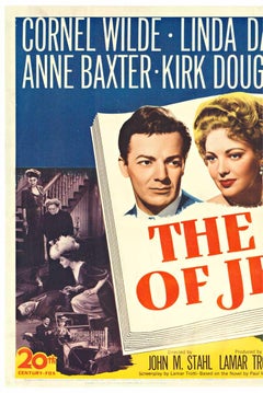 Originales Vintage-Filmplakat „The Walls of Jericho“  US-Halbzeug