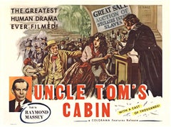 Original Uncle Tom's Cabin Vintage movie poster - half sheet