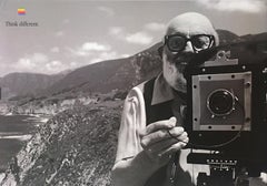 Original Vintage Apple Think Different Poster Ansel Adams 1998