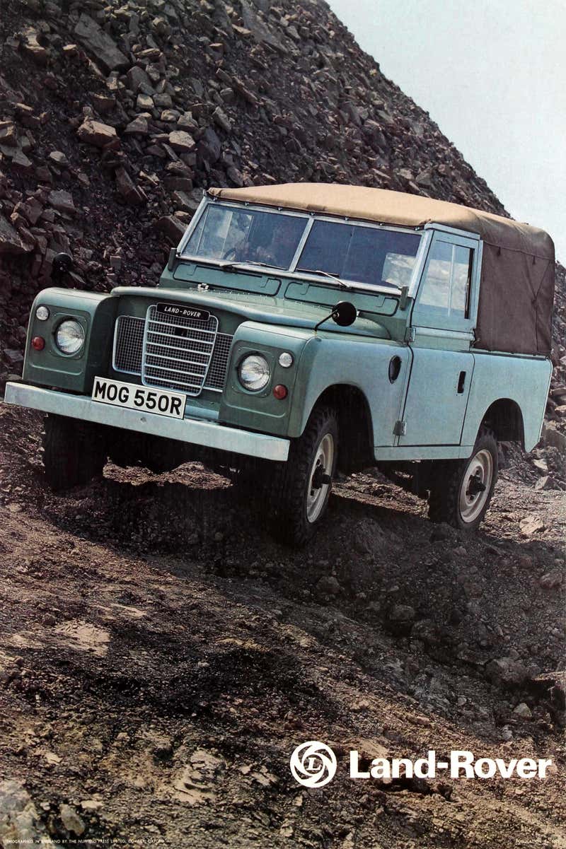 Land Rover Post Card Land Rover Poster - 6 For Sale on 1stDibs | poster land rover, land ...