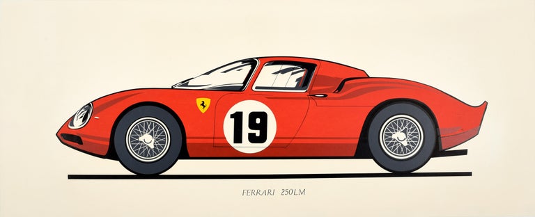 Unknown Original Vintage Ferrari 250lm Sports Car