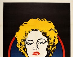 Póster Original Vintage Película Dick Tracy Madonna Warren Beatty Al Pacino Pop Art